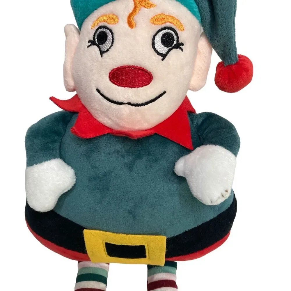 Elf Boy Toy Snuggly‎ Squeaky Dog Toy Plush Squeaking